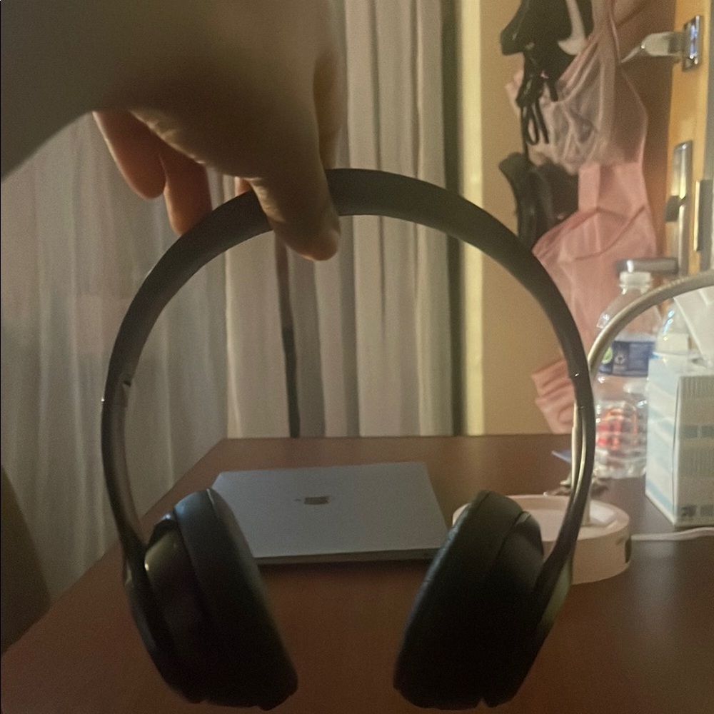 Wireless Black Headphones